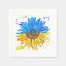 Search for sunflower napkins Yellow