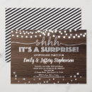 Search for surprise wedding invitations Silver