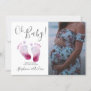 Recherche de minimal baby girl shower invitations Typographie
