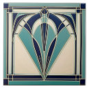 Search for blue art deco tiles Ceramic