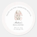 Search for pink easter bunny stickers Baby shower