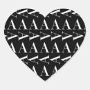 Search for heart monogram stickers Initial