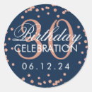 Search for rose gold navy blue stickers Glitter