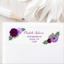 Search for plum wedding return address labels Bridal shower