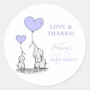 Search for lavender baby shower stickers White
