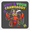 Search for mardi gras jester stickers Crawfish