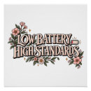 Recherche de batterie posters Citation