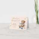 Search for beary much thank you cards Watercolor