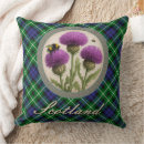 Search for scottish thistle pillows Tartan