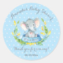Search for baby shower boy thank you stickers It's a boy
