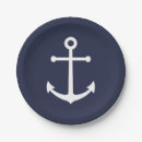 Search for nautical paper plates Blue