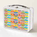 Search for sesame street characters lunch boxes Big bird