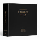 Search for project binders Black