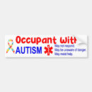 Search for occupations bumper stickers Autism