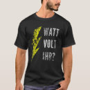 Recherche de volt tshirts Watt