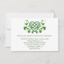 Recherche de irish mariage invitations Vert