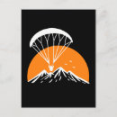 Search for paragliding sport postcards Skydiving