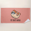 Search for sloth towels Funny