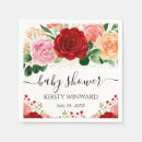 Search for yellow rose napkins Watercolor