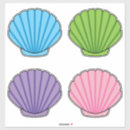 Search for shell stickers Pastel