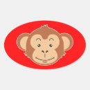 Search for monkey face stickers Animal