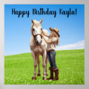 Recherche de cheval et cavalier posters Cowgirl