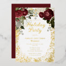 Recherche de rose noël invitations Fête de noël d'entreprise