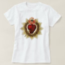 Search for sacred heart tshirts Christian