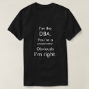 Search for dba tshirts Programmer