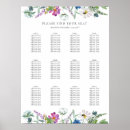 Search for wildflower wedding seating charts Modern elegant