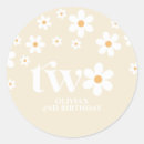 Search for 2nd birthday stickers Girl