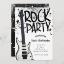 Search for rock band invitations Rocker