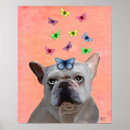 Recherche de french bulldog posters Flowers