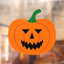Recherche de halloween décalques fenêtres Jack o' lantern
