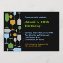 Search for wine glass birthday invitations Minimalist