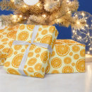 Search for orange slice wrapping paper Fruit