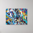Search for abstract paint splash canvas prints Colourful