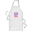 Search for 50th birthday aprons Party