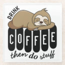 Search for sloth coasters Cute