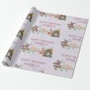 Search for magic mushrooms wrapping paper Forest