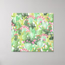 Search for desert cactus canvas prints Watercolor