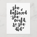 Search for she believed she could cards Quote