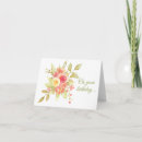 Recherche de pastel watercolor anniversaire cartes Rose