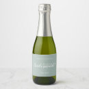 Search for will you be my bridesmaid wine labels Sage green