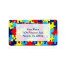 Recherche de autism return address labels Asperger