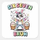 Search for easter funny stickers Six seven