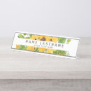 Search for sunflower name plates Business