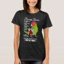 Search for cherry headed conure tshirts Mine