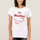 Search for mathe tshirts For her