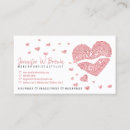Recherche de paillettes rouges cartes visite Maquillage